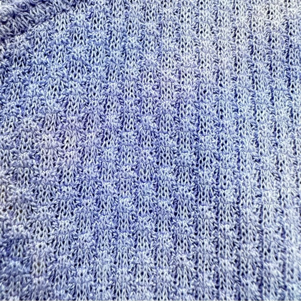 Hem & Thread Lavender Tie Dye Frilled Edge Button Front Cropped Tank Small NEW - Image 7