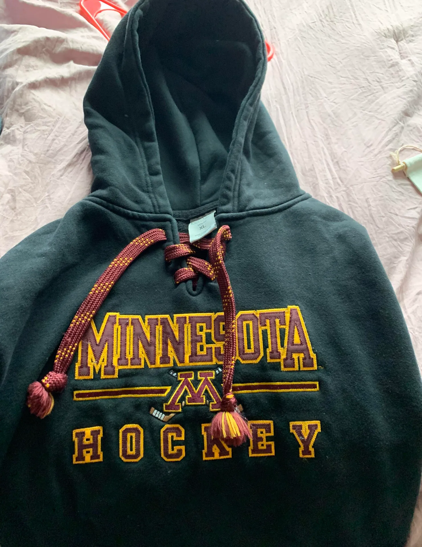 Minnesota Gopher Hockey Sweatshirt Black Size XS - Image 2