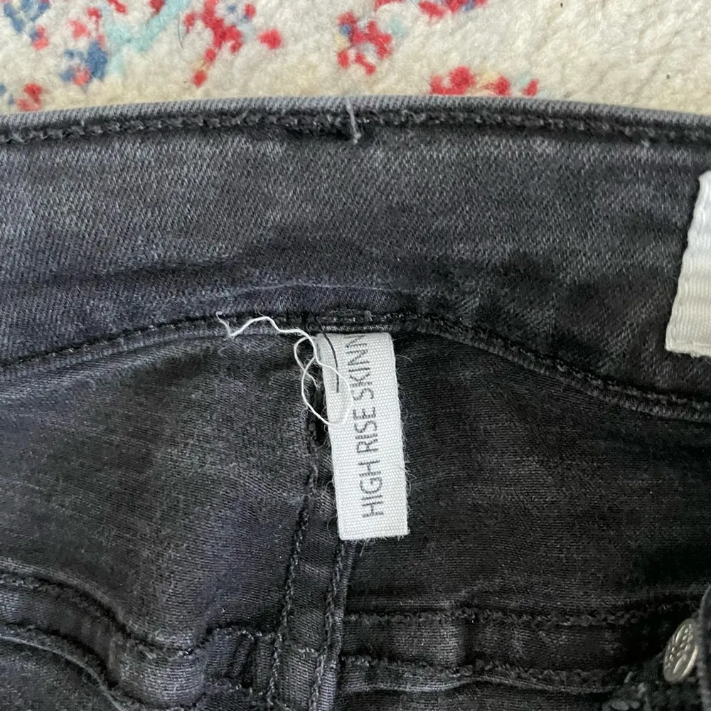 Rag&Bone High Rise Skinny Jeans - Image 5