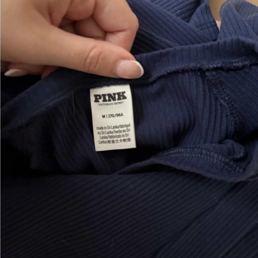 PINK Navy Midi Dress - Image 2