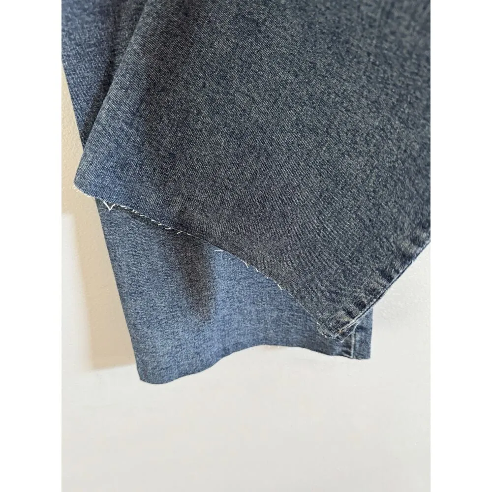 NWT Etica Anya High Rise Modern Flare Jeans Northport Blue Women’s Size 27 - Image 8