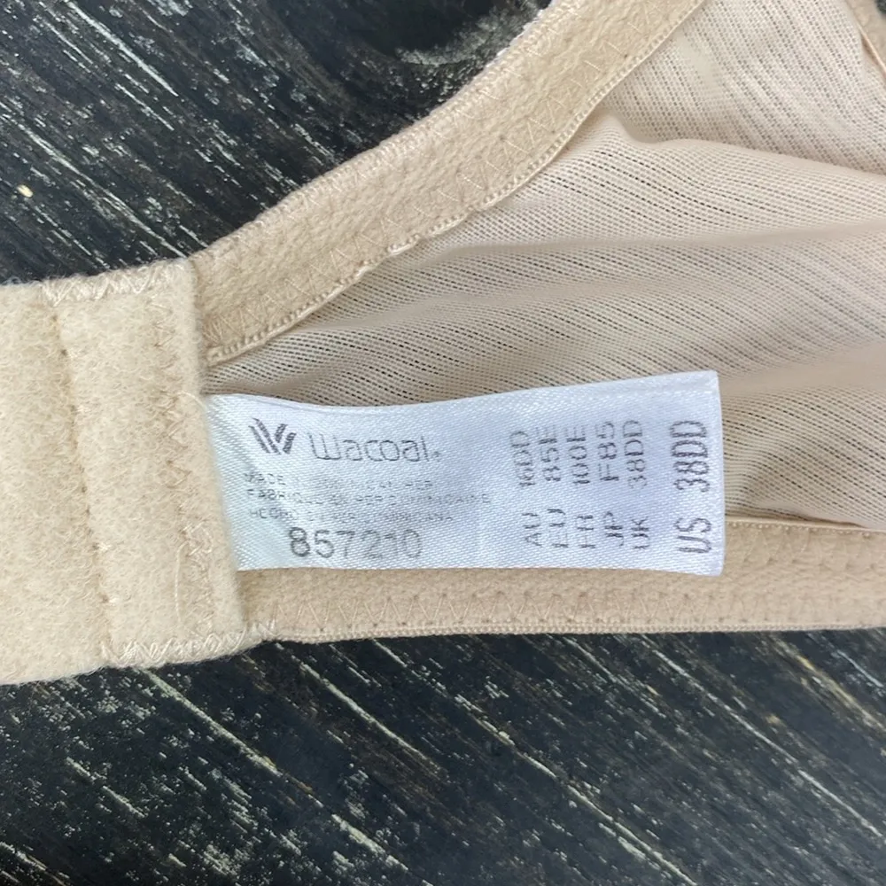 Wacoal  Nude 857210 Visual Effects Minimizer Unlined Underwire Bra 38DD - Image 6