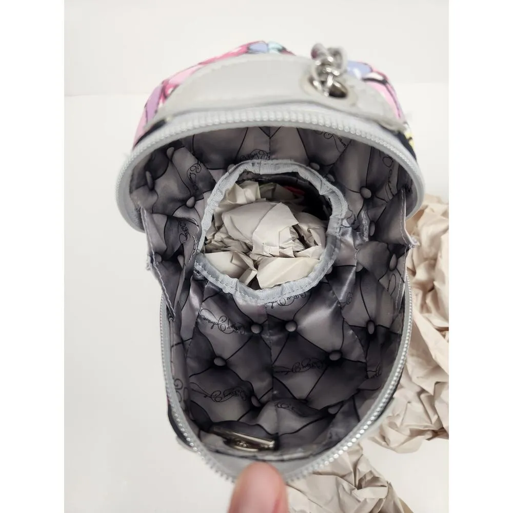 Betsey Johnson Gotta Getta Gumball Purse Crossbody Silver NWT - Image 11