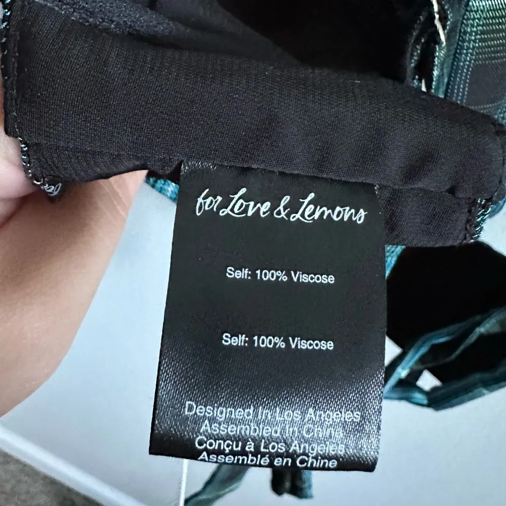 For Love and Lemons Wrap around Green Avery Bra Top - Image 6