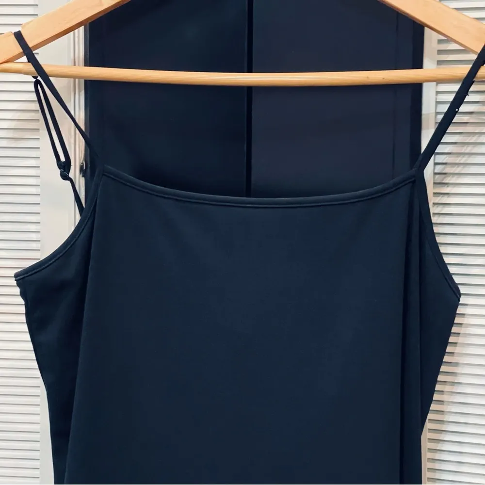 Issac Mizrahi Black Slip Spaghetti Strap dress - Image 2