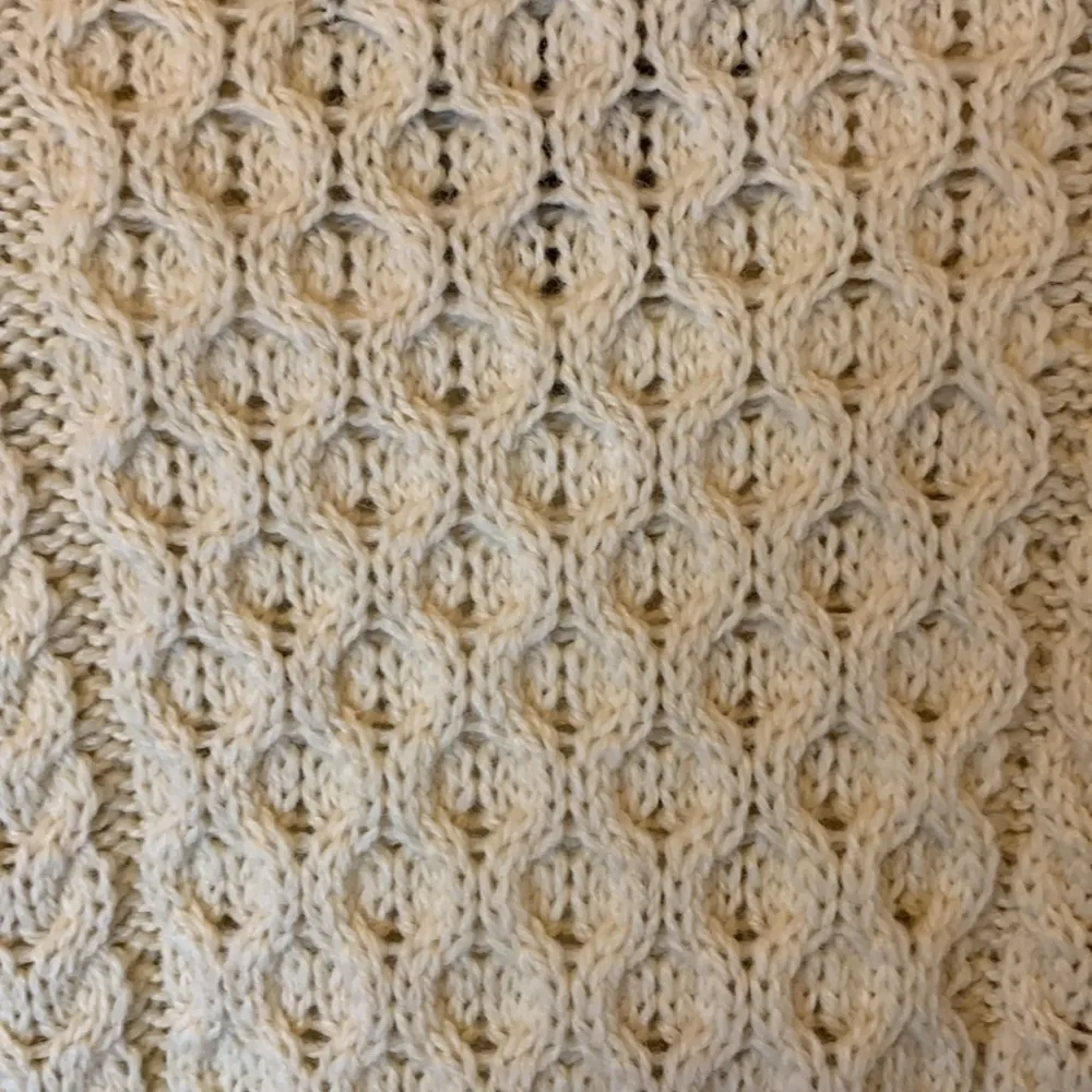 Vintage Made in Ireland Inis Crafts 100% Merino Wool Full Zip Cardigan Sweater Size M - Image 6