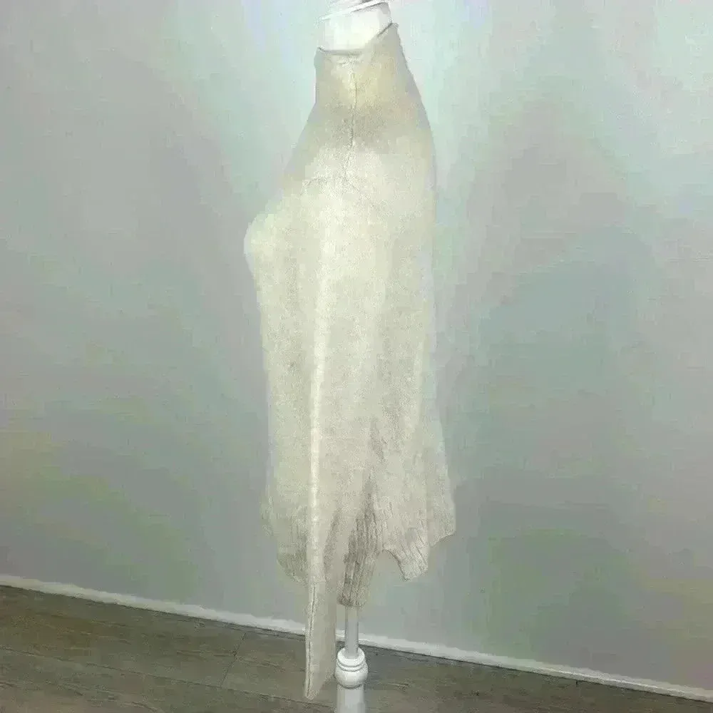 Madewell Cream Soft Turtleneck Sweater Size M - Image 3