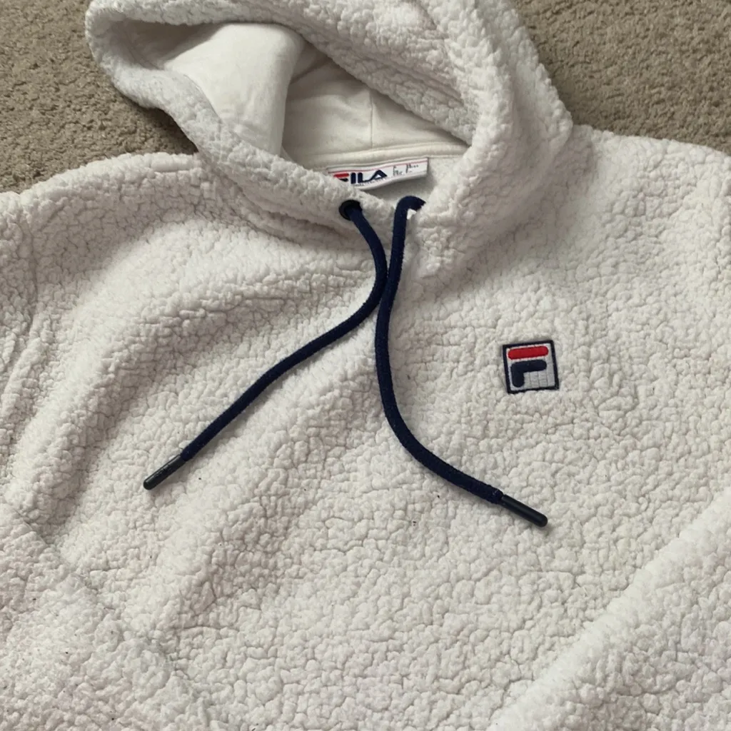 Fila pull over hoodie - Image 2