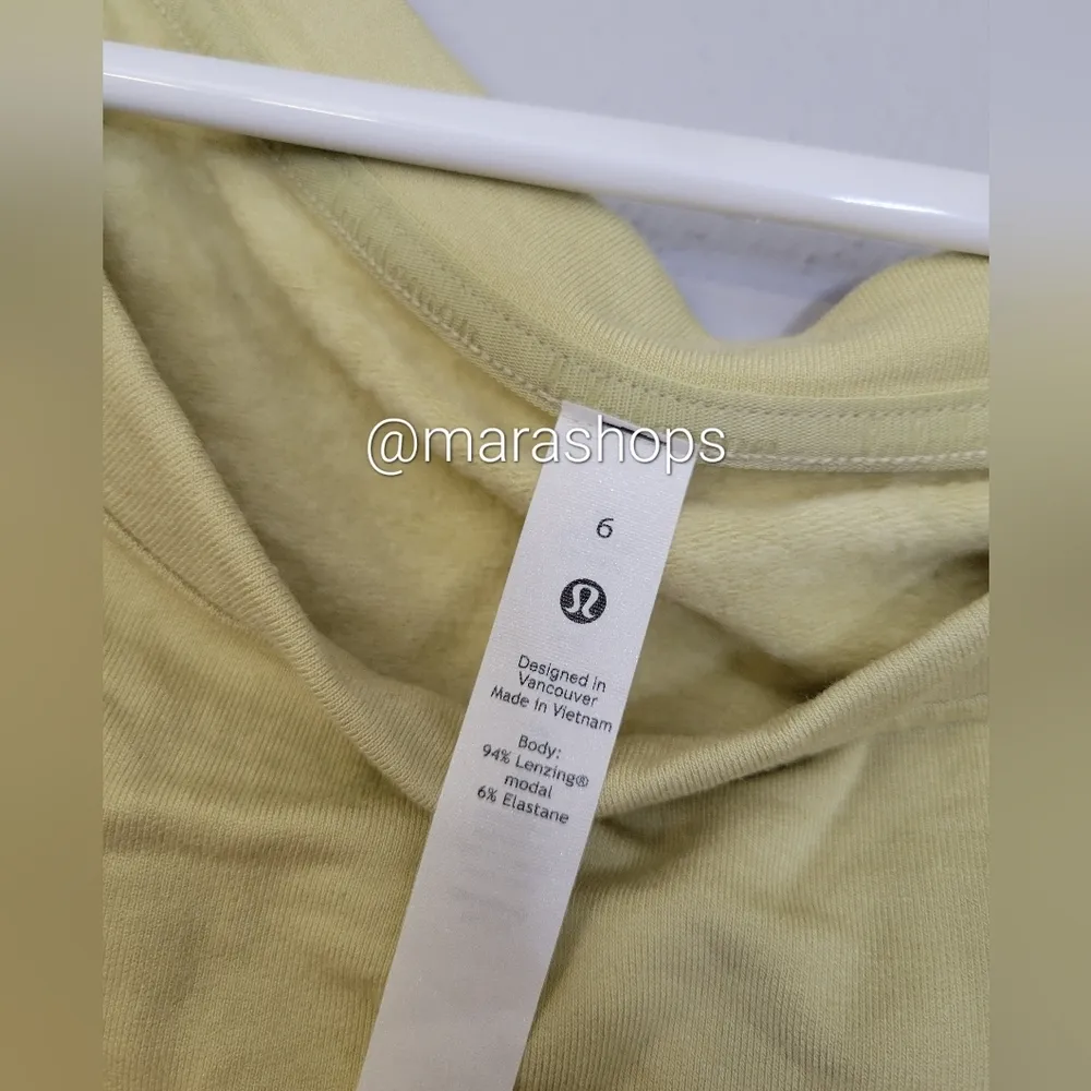 Lululemon Pleated Modal Fleece Pullover - Image 5