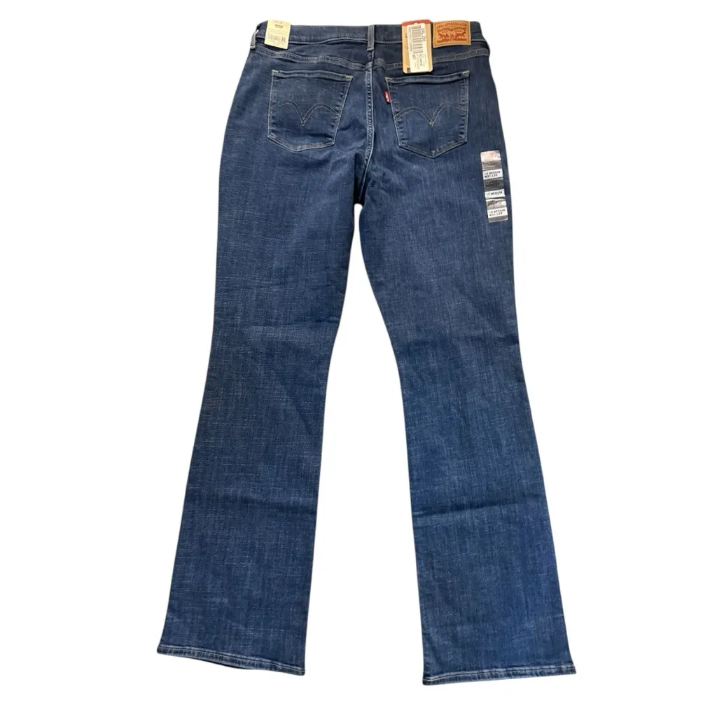 Levi’s 725 High Rise Classic Bootcut Jeans – Indigo Wash (Size 12/31) - Image 2