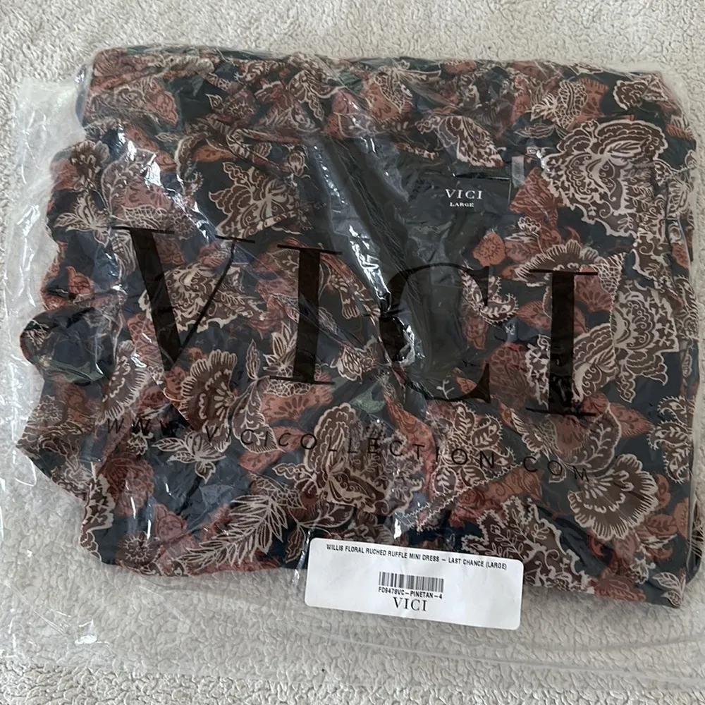 VICI | Willis Floral Long Sleeve Dress - Image 7