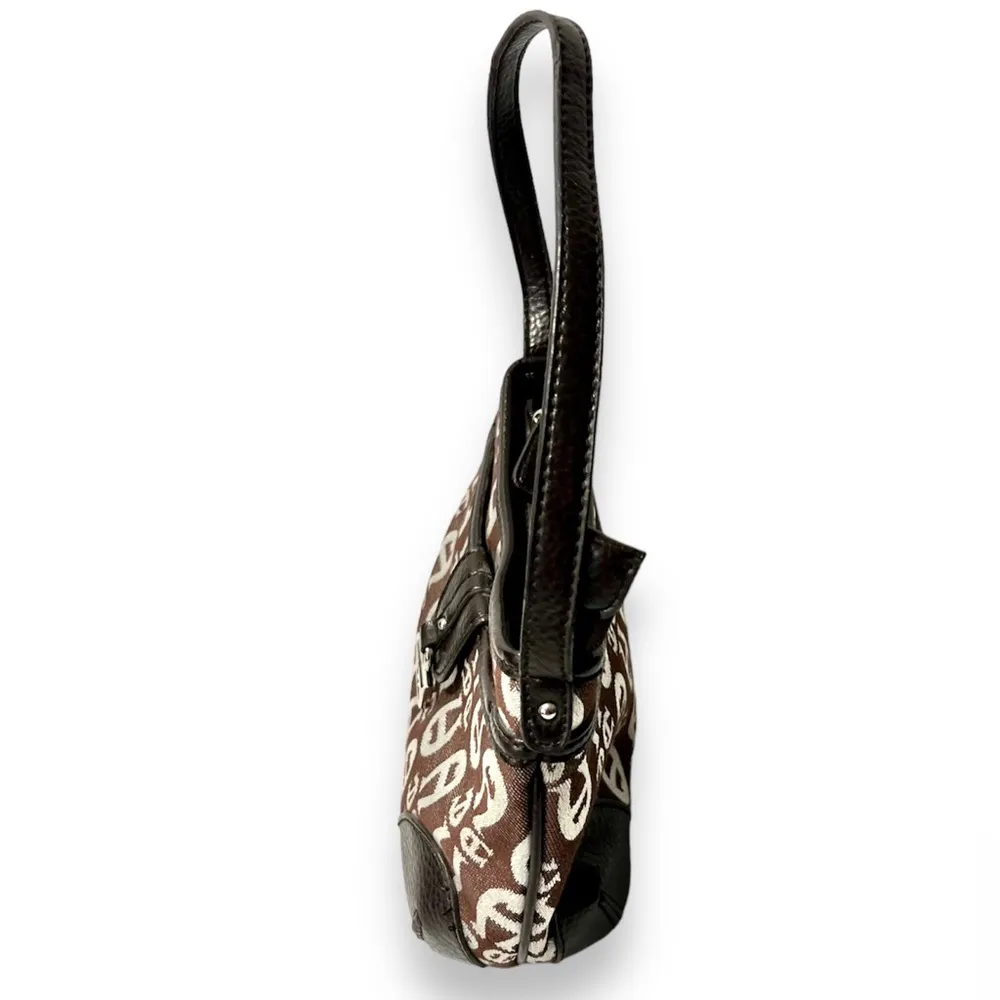 Etienne Aigner Leather Logo Shoulder Bag Vintage Original - Image 5