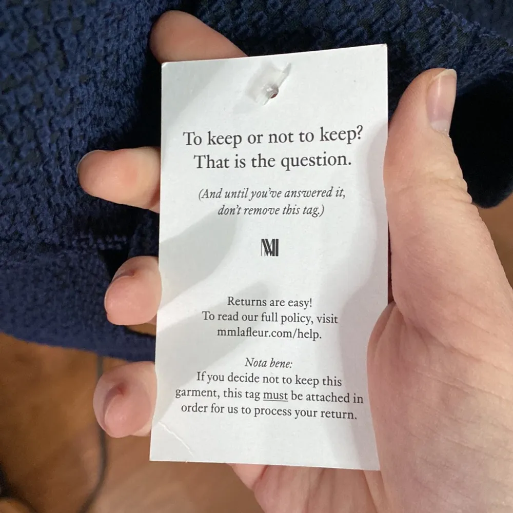 MM. Lafleur the Susanna navy sheath dress in Italian pebble jacquard size 2 - Image 15