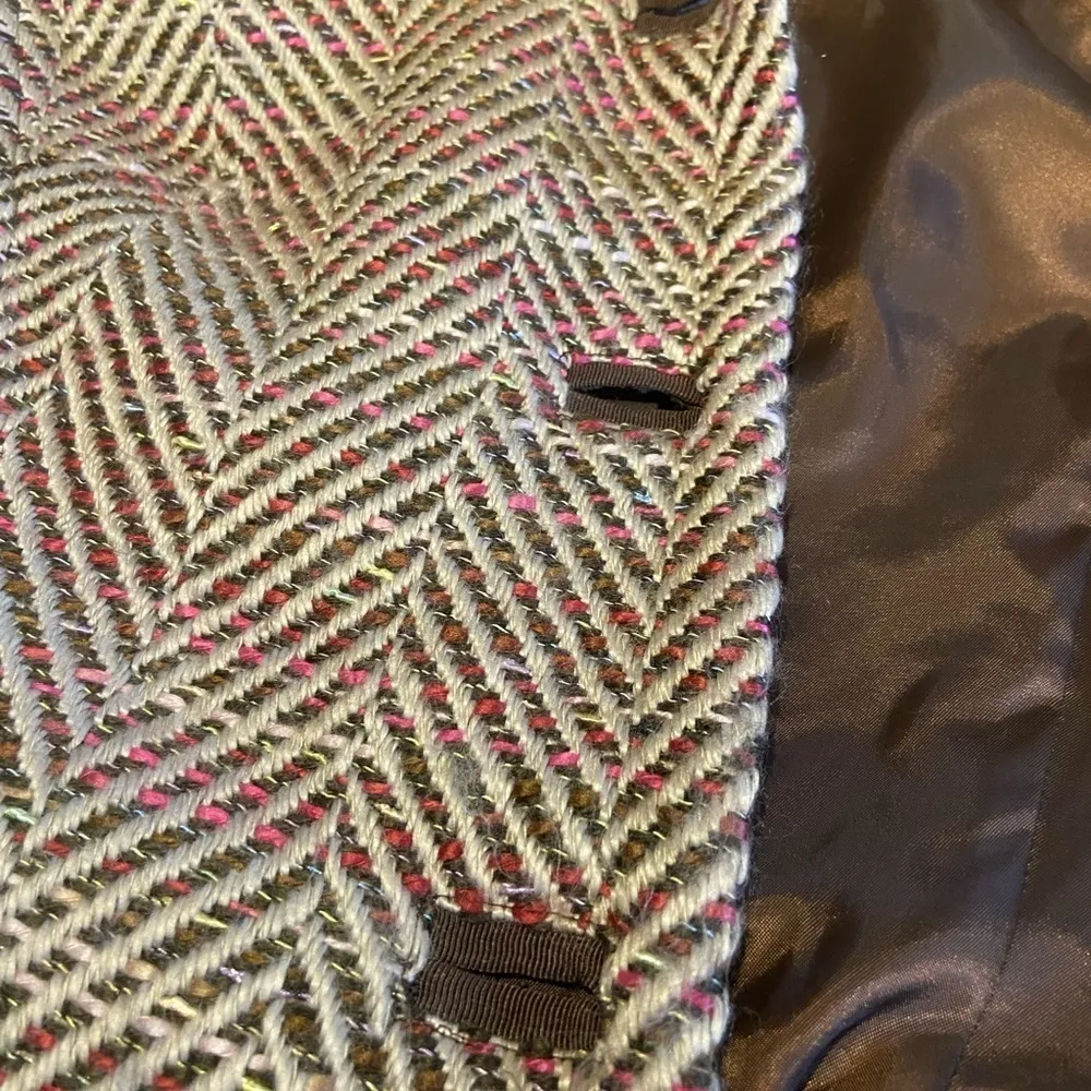 Vintage Sigrid Olsen Tweed Blazer Button Down Jacket Blazer Women’s Size 8 - Image 9