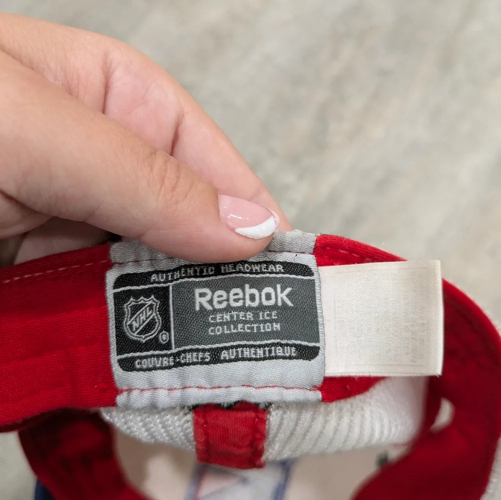 NHL Reebok New York Rangers Cap Red - Image 6