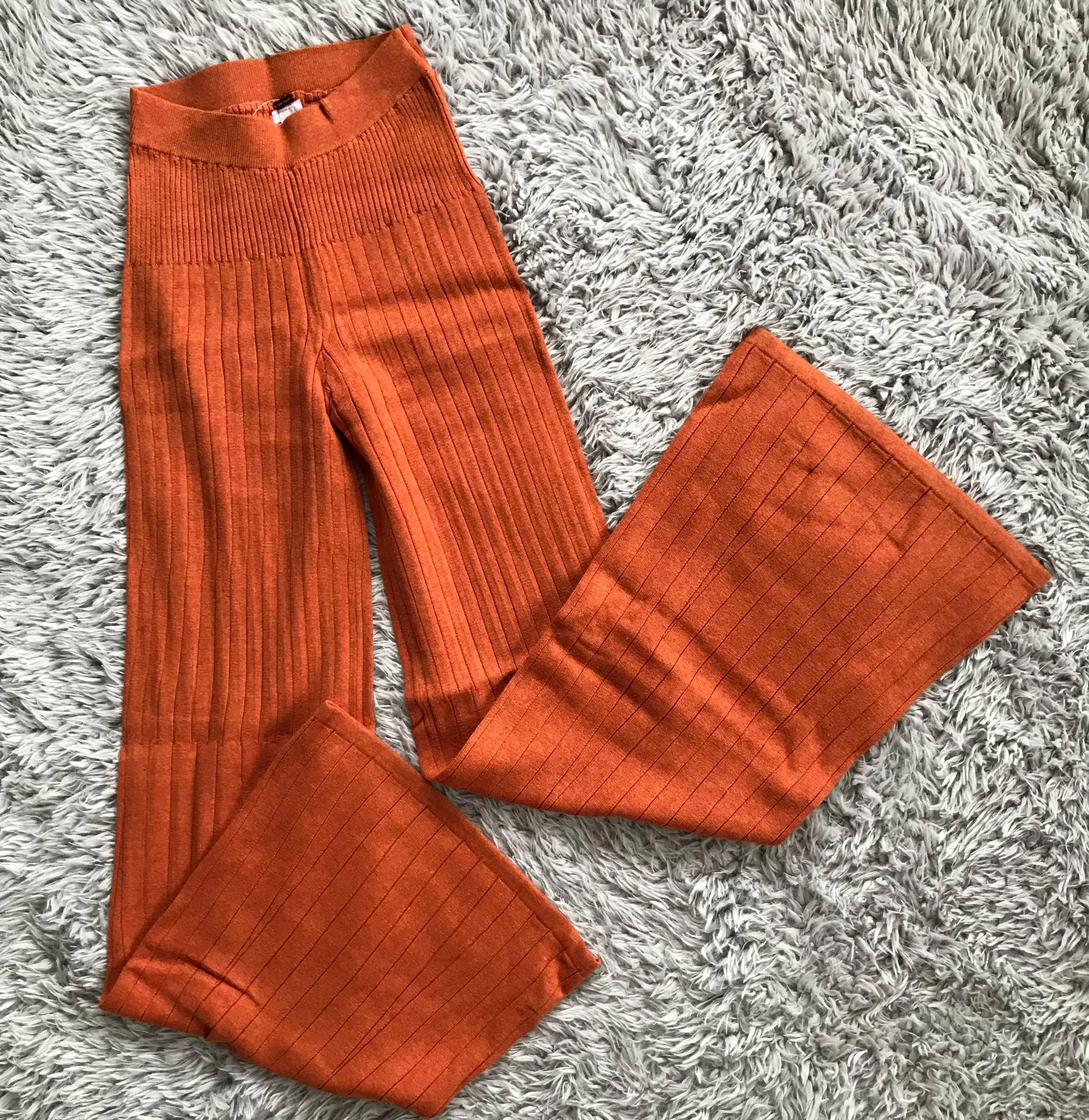 Free People Keep It Real Flare Pant Sunset Heather - Image 4