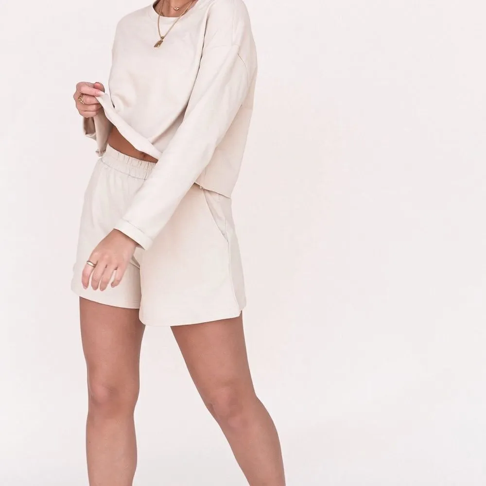 ✨HP✨Madison Cotton Lounge Top and Shorts Set✨ Size L - Image 8