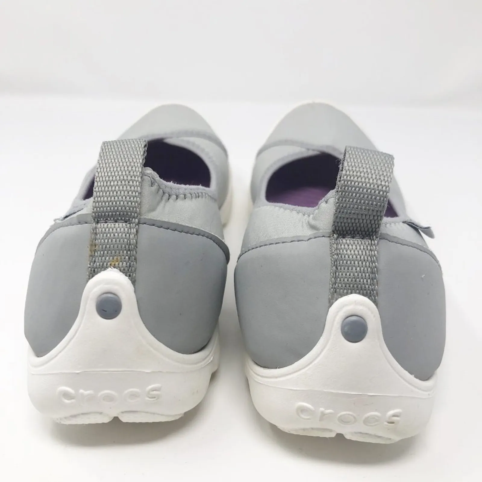 Crocs Fabric Walking Shoes Size 9 - Image 4