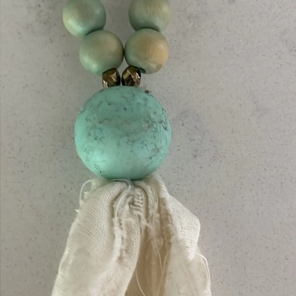 Cute Long Beaded Necklace with Tassel - Image 7