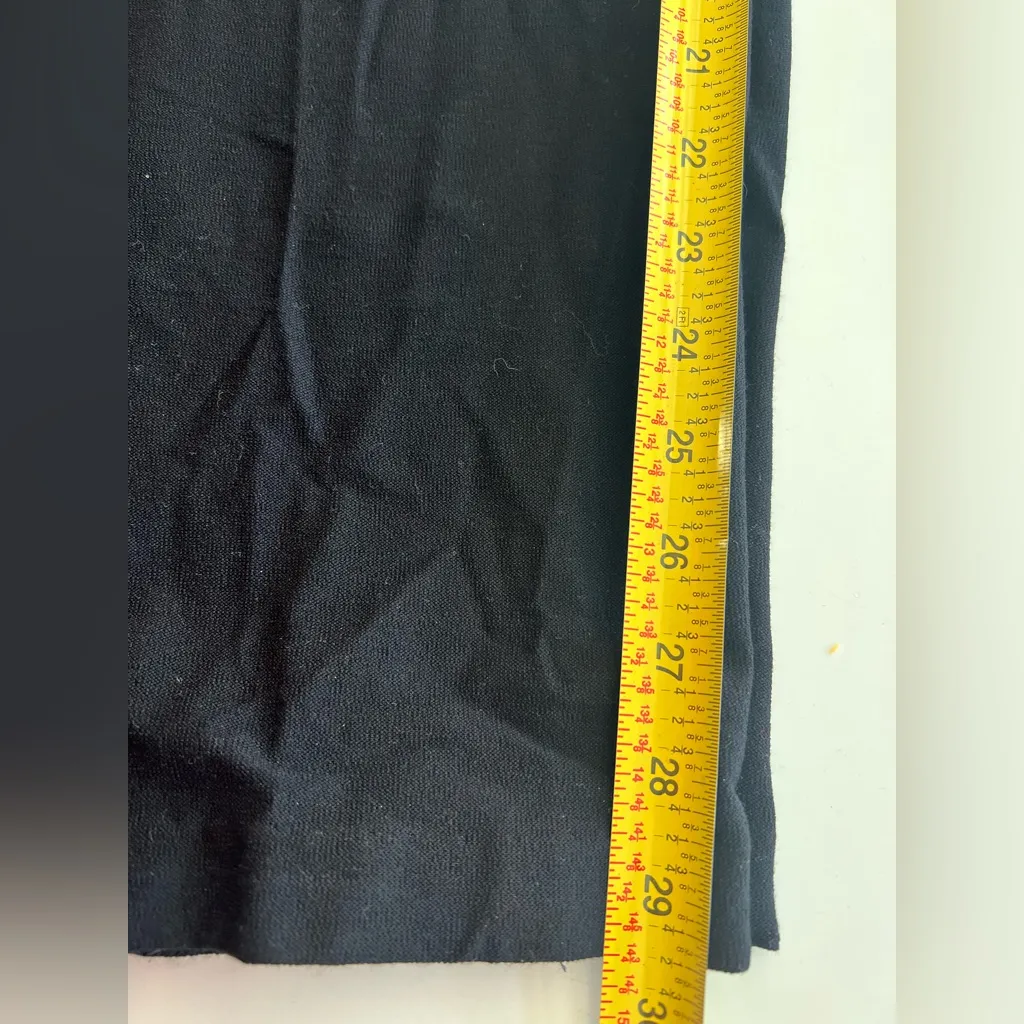 EILEEN FISHER System Washable Pants Black Crepe Pull On Elastic Waist Sz 3X Plus - Image 9