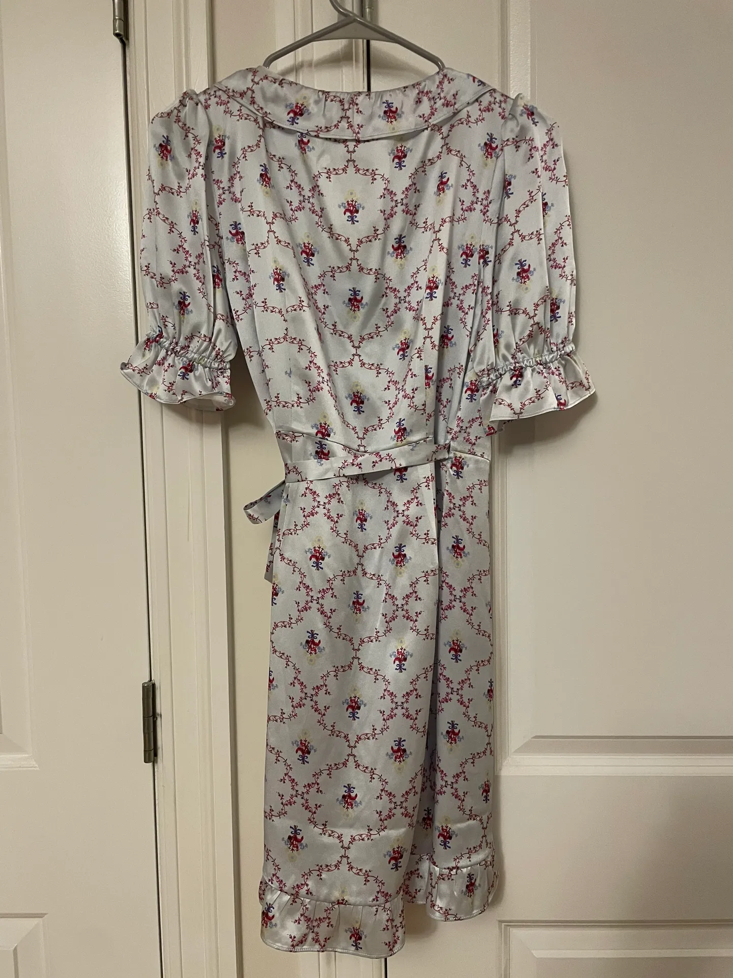 Hill House Nima Dress Cabernet Trellis - Image 6