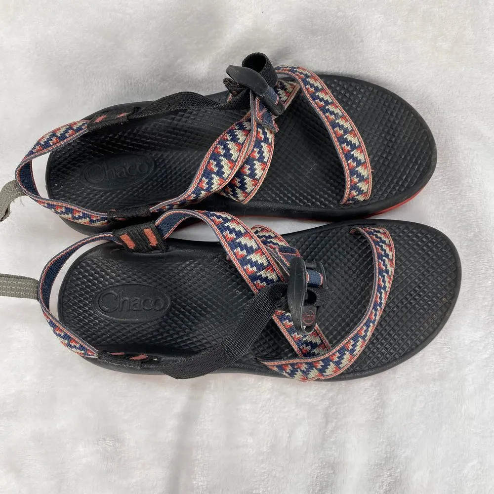 Chaco Z/Cloud Sport Sandals Aztec Pattern Outdoor Hiking Athletic Shoes Sz 6‎ - Image 7