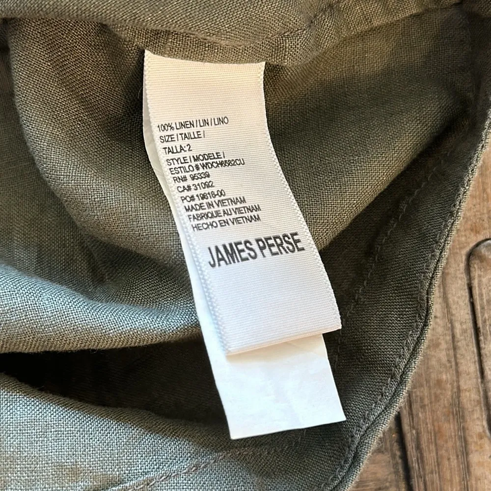 James Perse linen drawstring dress - Image 4