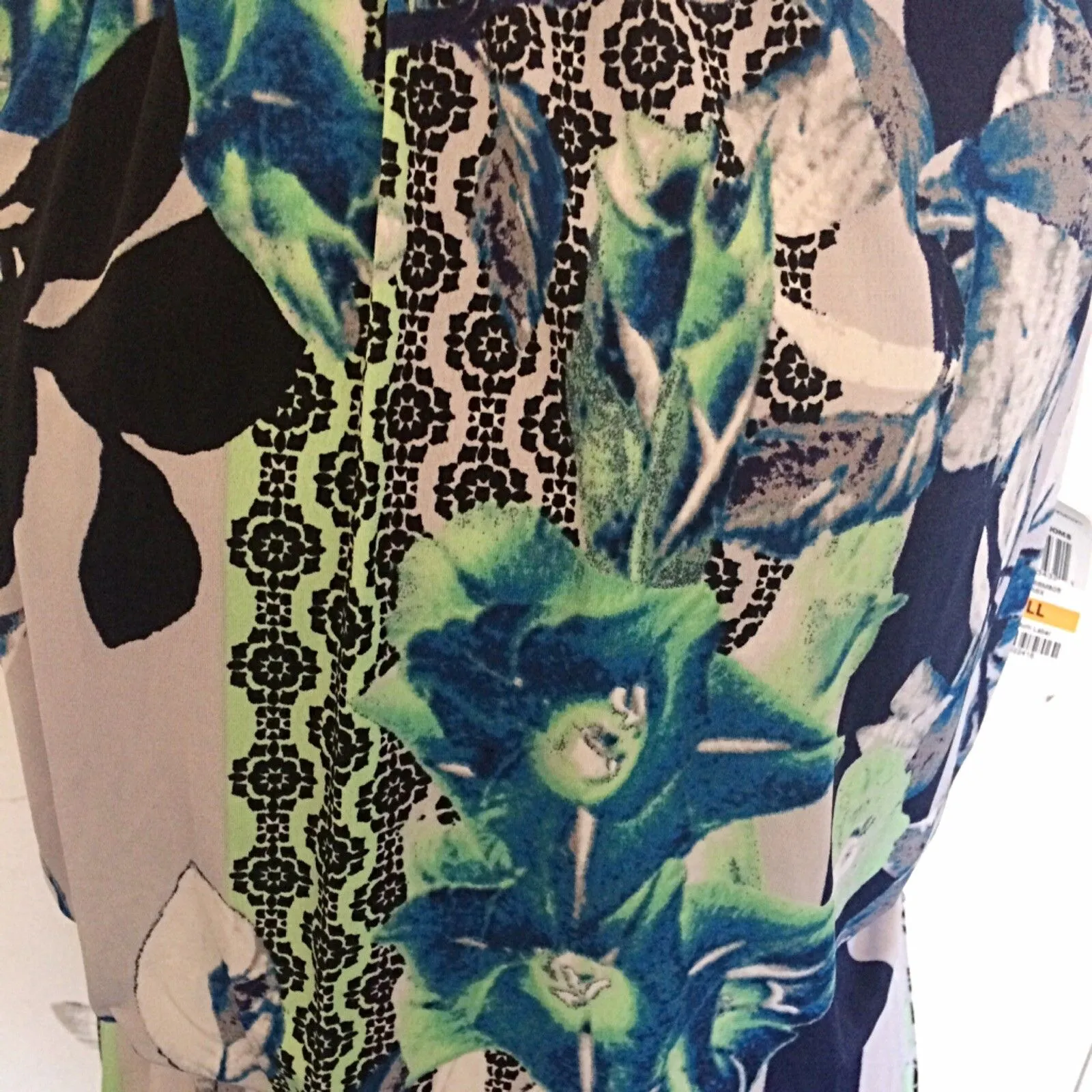 Style & Co Womens Dress Sz Small Floral Vacation Resort Travel Tropical Beach - Image 10