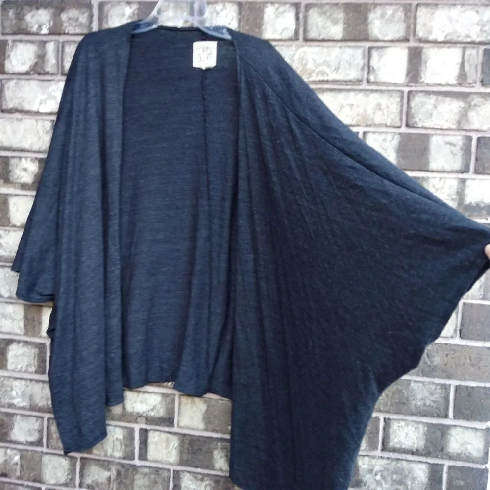 Chaser dark Gray cardigan size small - Image 3