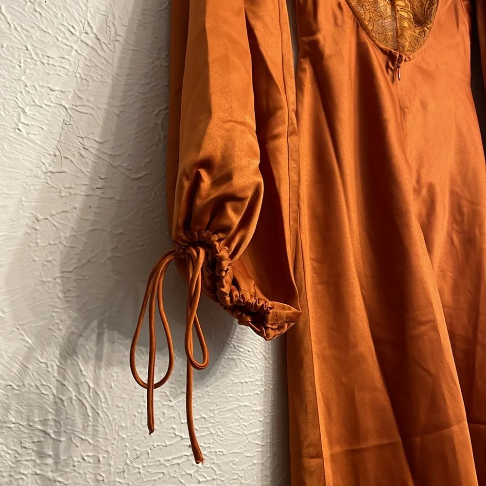 NWT ASOS DESIGN Orange Dress Size 2 - Image 9