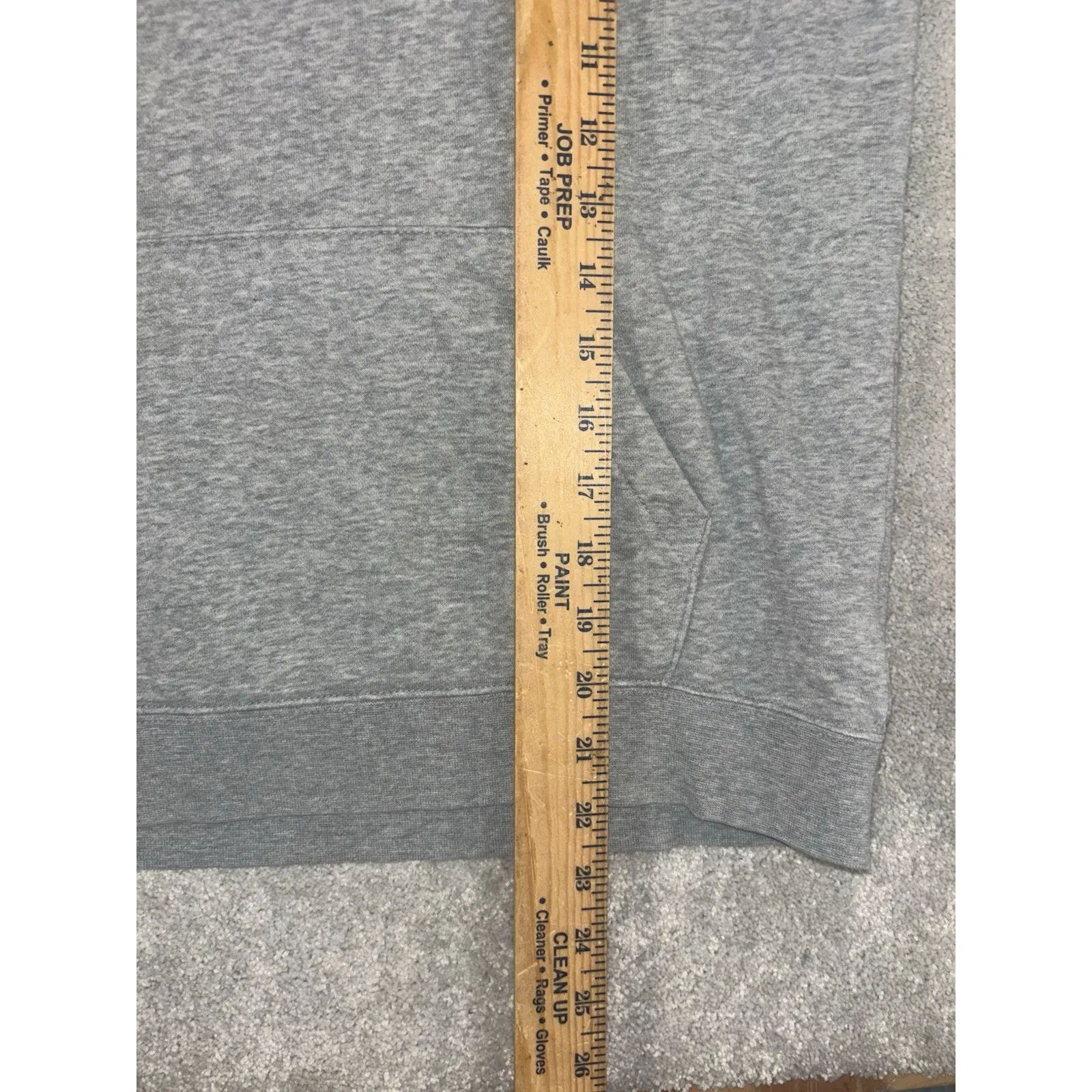 Nike Women's NSW Fleece‎ Hoodie Varsity, Standard Fit Gray Size S * - Image 6