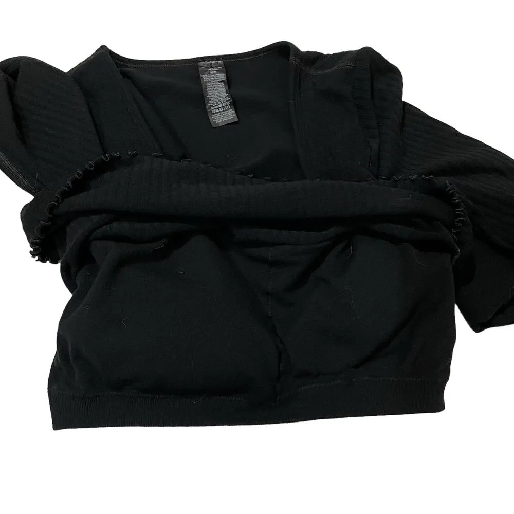 Sweaty Betty Mindful Seamless Long Sleeve Top - Black - 8 - Image 10