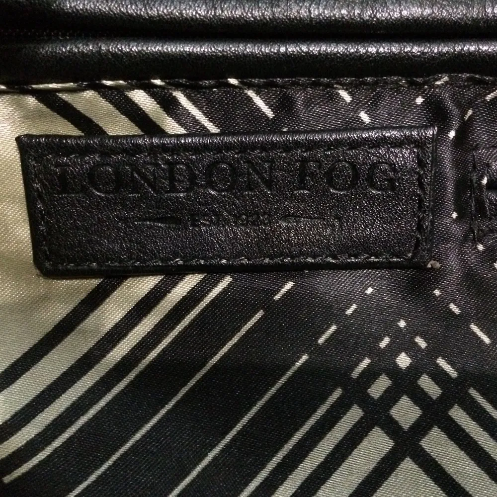 London Fog Felicity Quilted Satchel Top Handle Bag - Image 6