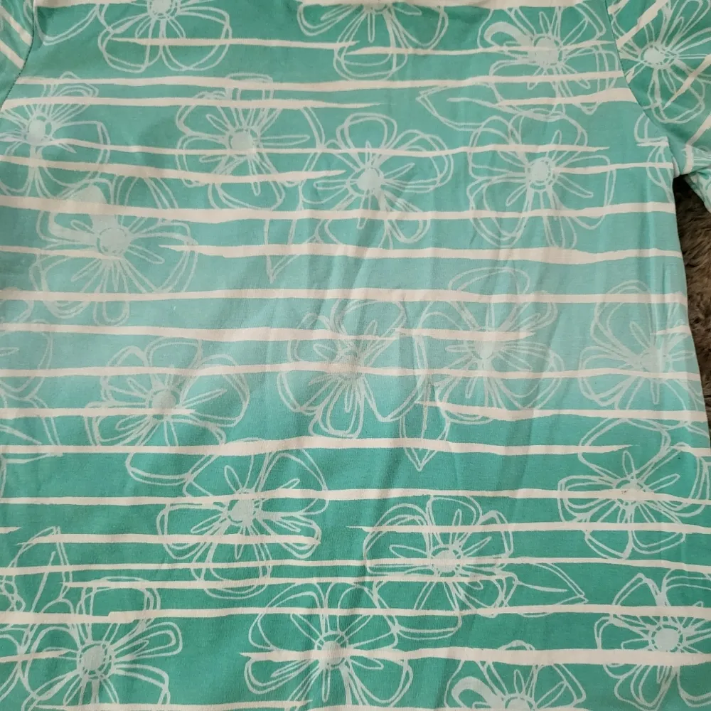 Napa Valley Striped and Floral T - Image 2