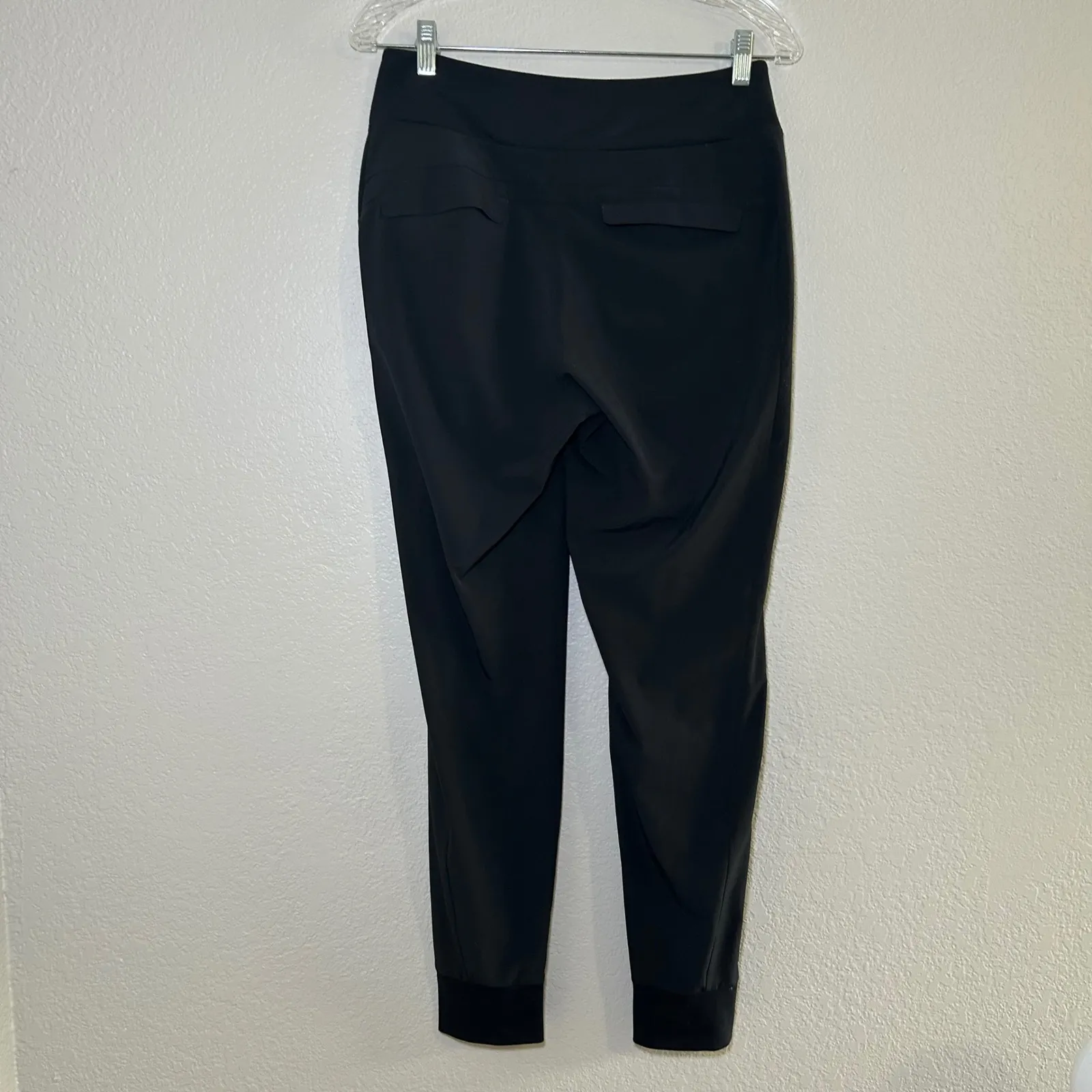 Athleta Black‎ Joggers women's 4 career office lounge active athleisure comfy - Image 4