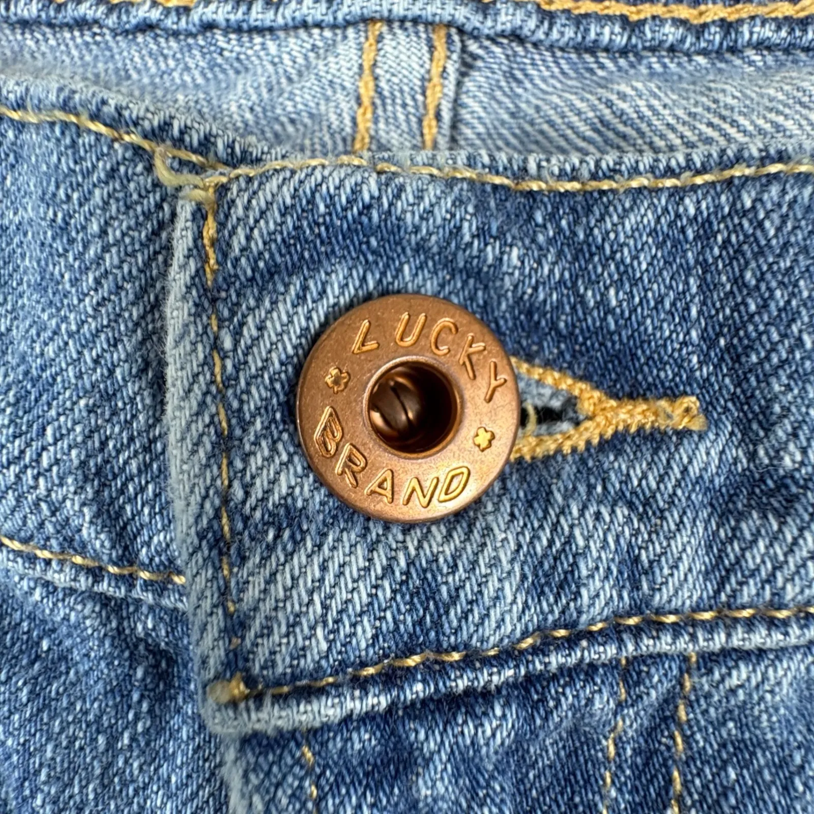 Lucky Brand Sienna Cigarette Jeans Distressed Medium Wash Women‎ Size 28 - Image 5