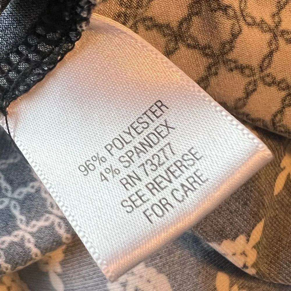 Dana Buchman Tunic Top Size Large 3/4 Sleeves - Image 6