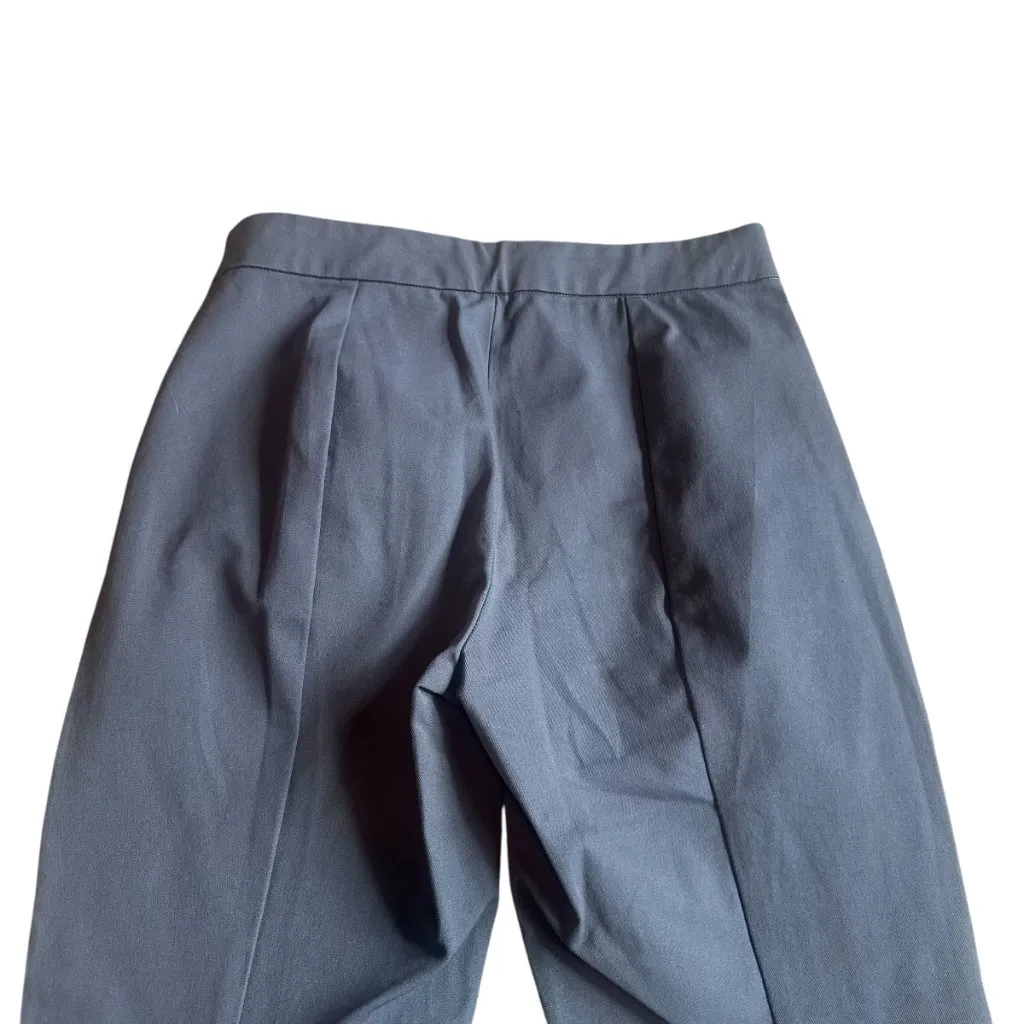 Everlane Dark Grey Pointe Pants Cropped Length Slacks Skinny Size 6 Women's - Image 8