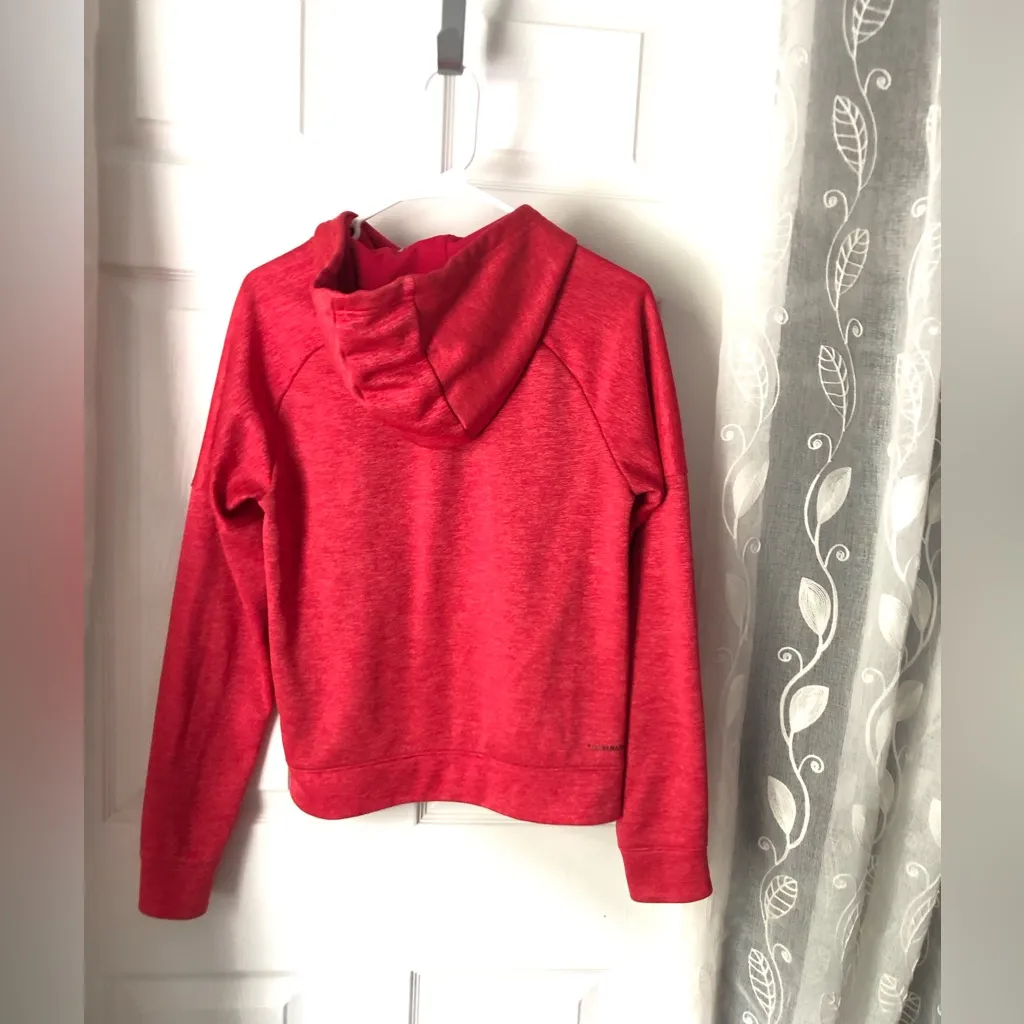 Adidas Climawarm Team Issue Energy Melange Full Zip up Hoodie women sz S jacket - Image 7