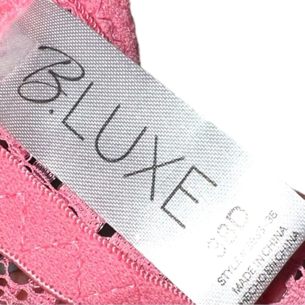 B.Luxe pretty lacy pink bra! New Size undefined - Image 8