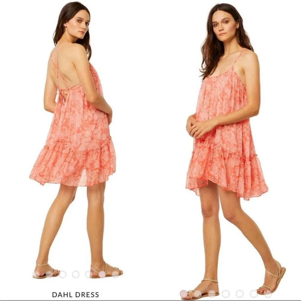 Misa Los Angeles Dahl Mini Dress in Summer Paisley Size Small - Image 2