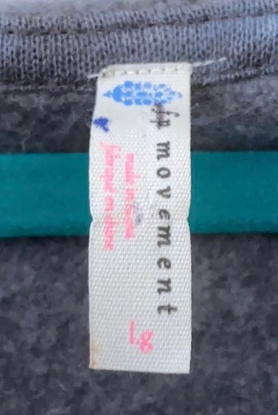 Movement Believer Tie Dye Hoodie Lace Up Sweatshirt - Image 5