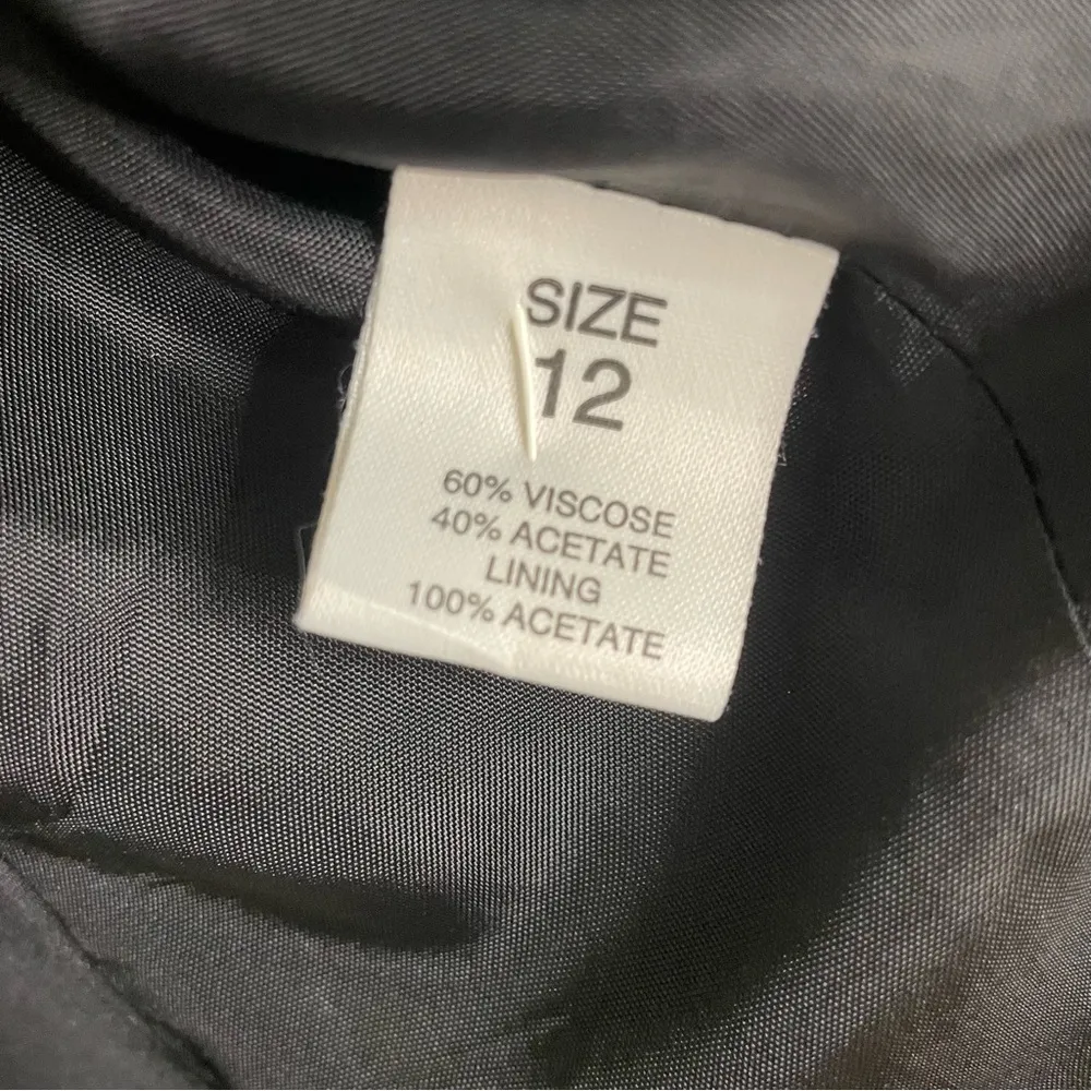 Anne Brooks dark romantic Women's Blazer Size 12 vintage dark academia Black - Image 5