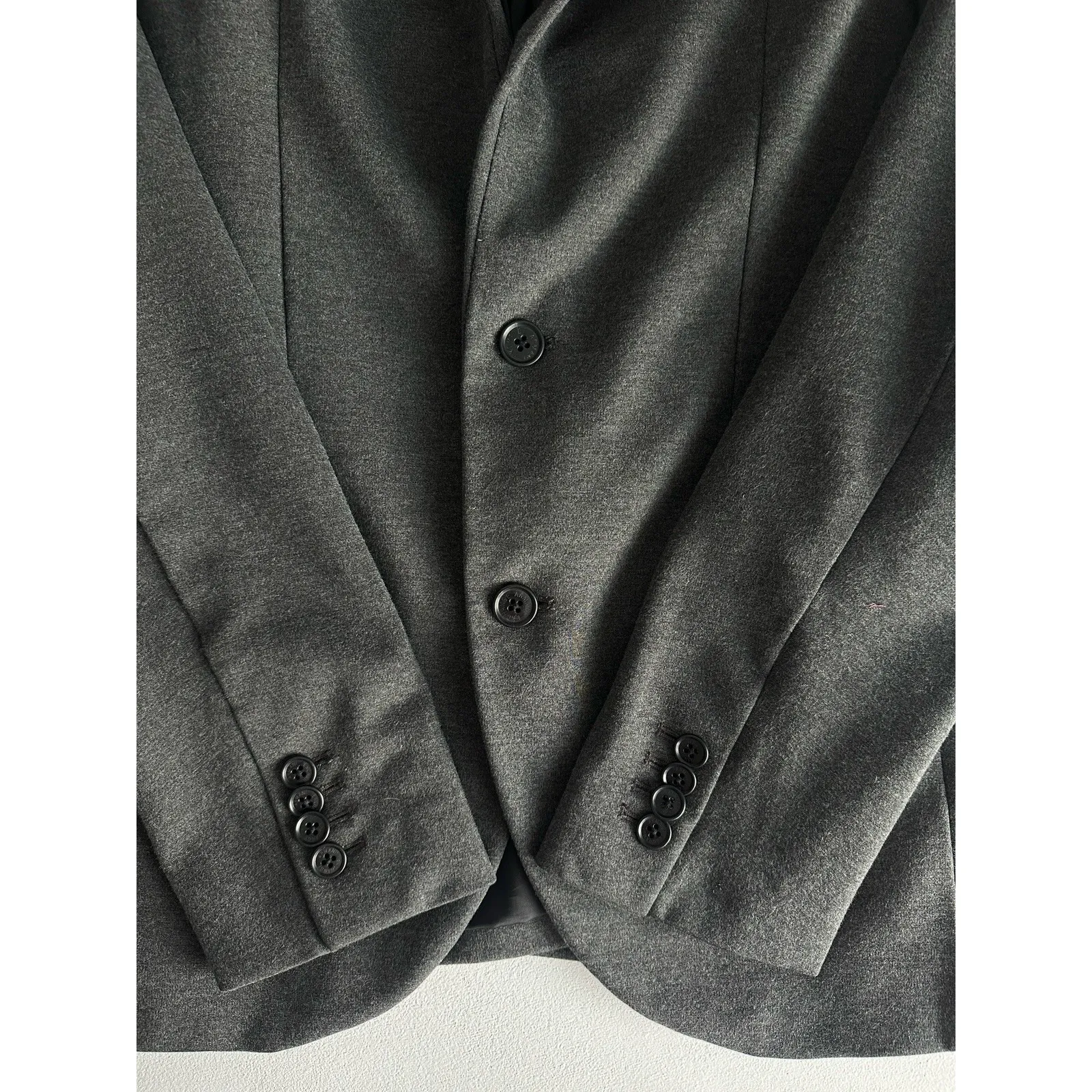 Men's Gray Ponte Knit Blazer Sports Coat by Armani Exchange, Sz: M  (b3) - Image 7