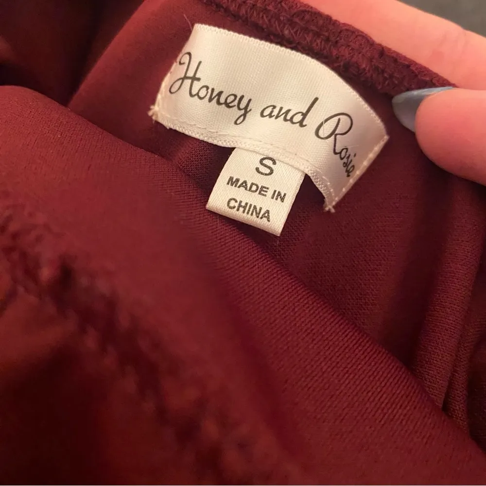 Lace-Back Maxi Dress (S) - Honey and Rosie - Red Carpet Ready! - Image 8