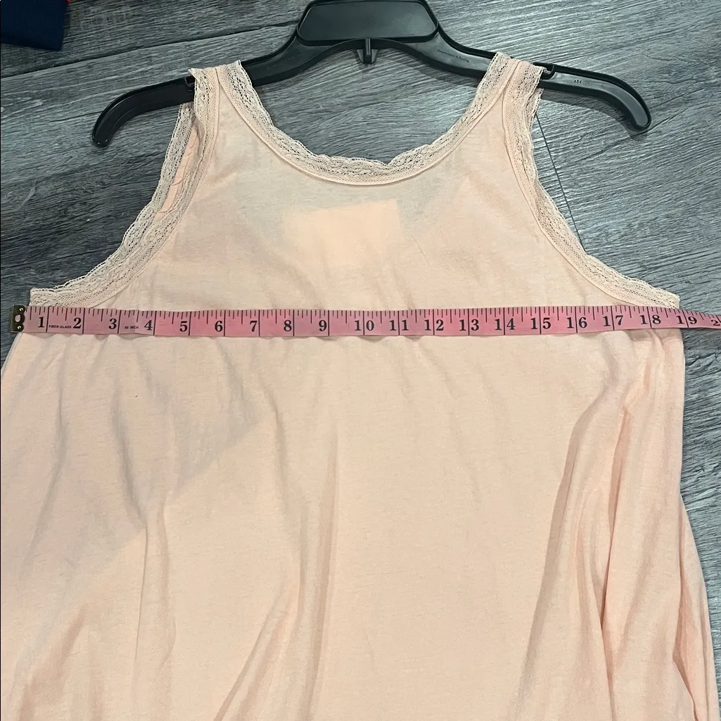 NEW WITH TAGS – THE GREAT. The Lace Slouch Sleep Tank | Dusty Rose | Size 3 Pink - Image 5