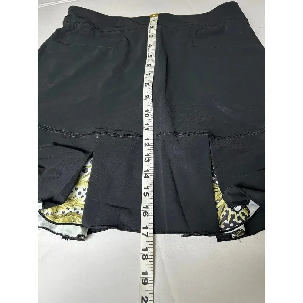 Women’s B. Sofibella Athletic Skort Tennis Golf Black XS - Image 7