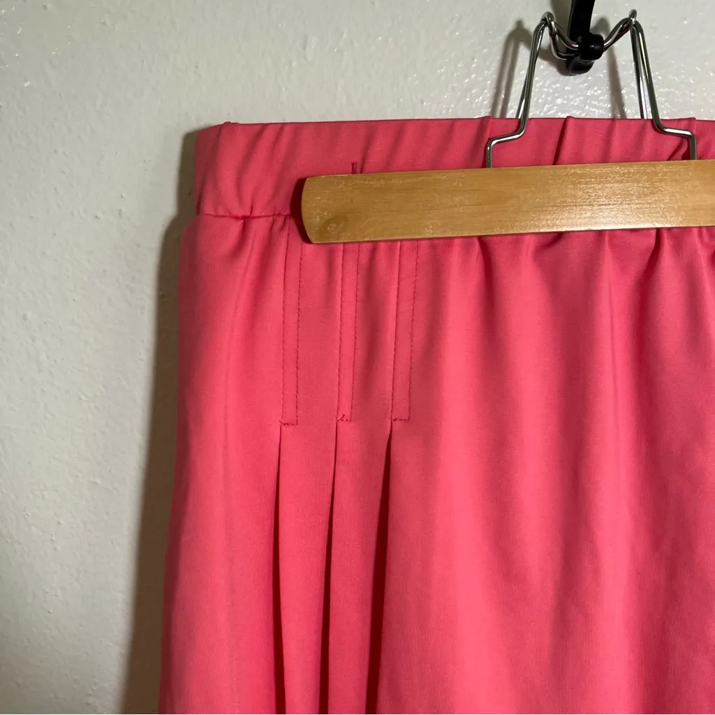 Pleated Athletic Skort Bright Pink XL - Image 2
