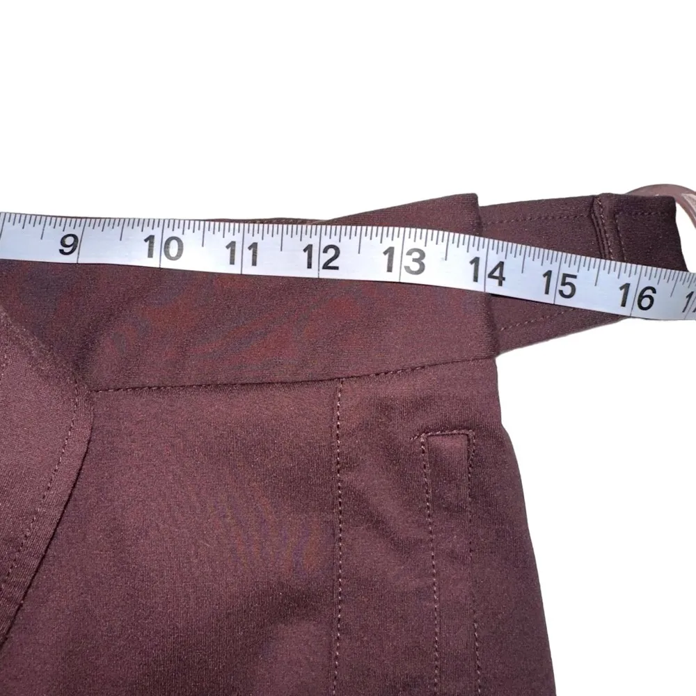 Betabrand Sashe Ponte Work Yoga Belted Anke Pants SMALL PETITE - Image 6