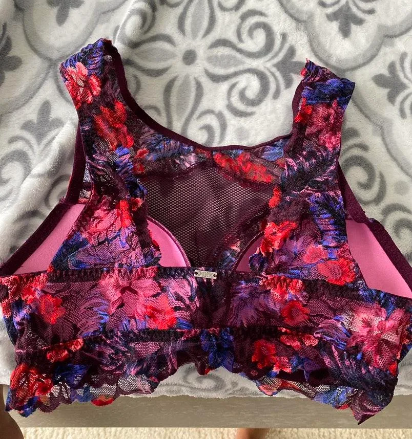 Pink Bralette Size M - Image 2